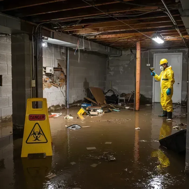 Flooded Basement Electrical Hazard in Columbine Valley, CO Property